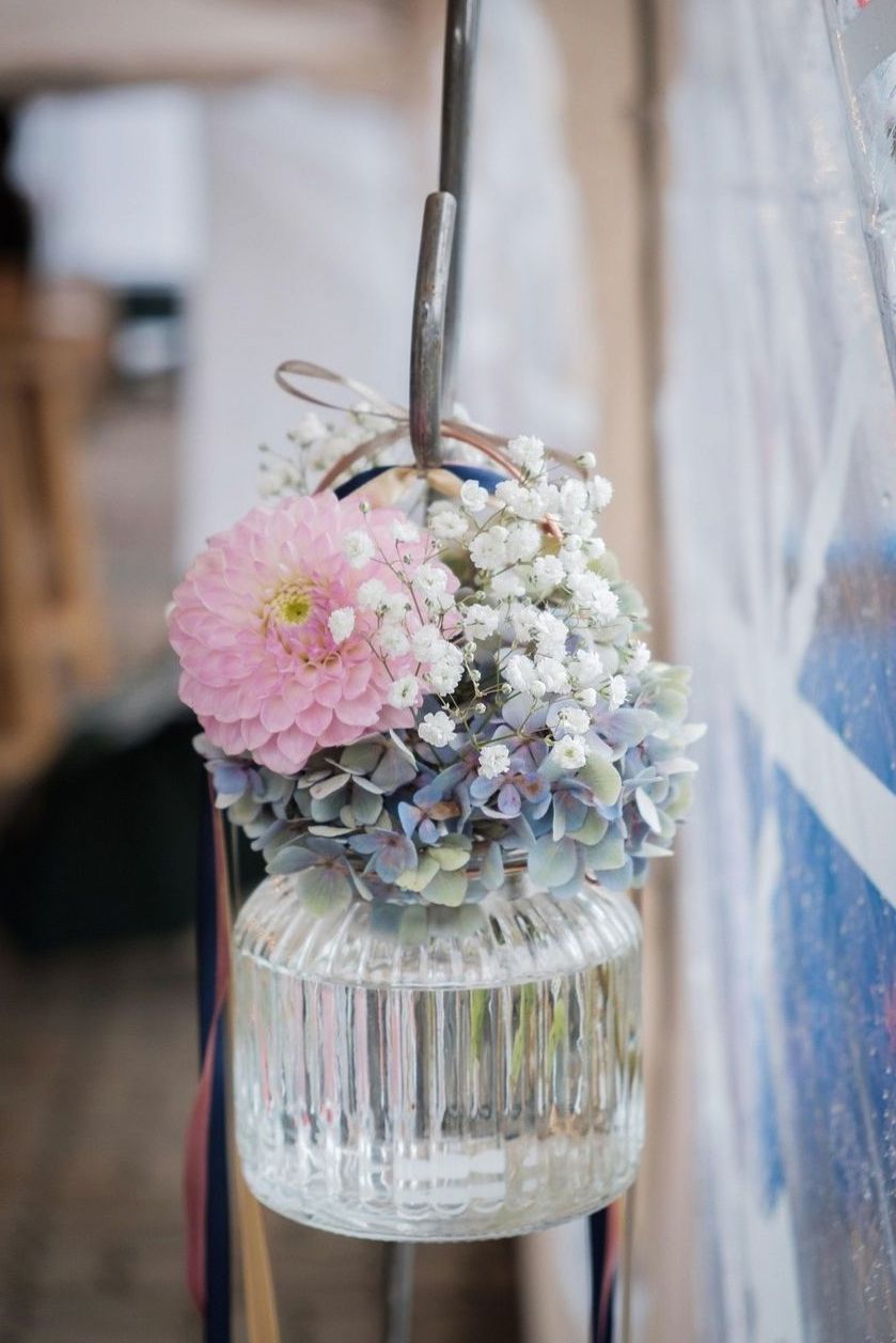 Florist choosing seasonal Australian stems at the market